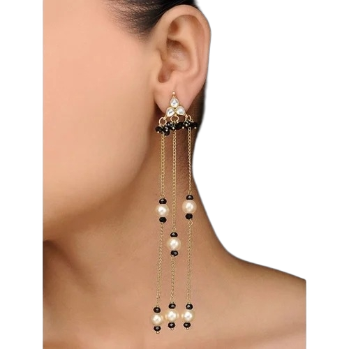 Ladies Kundan Earrings
