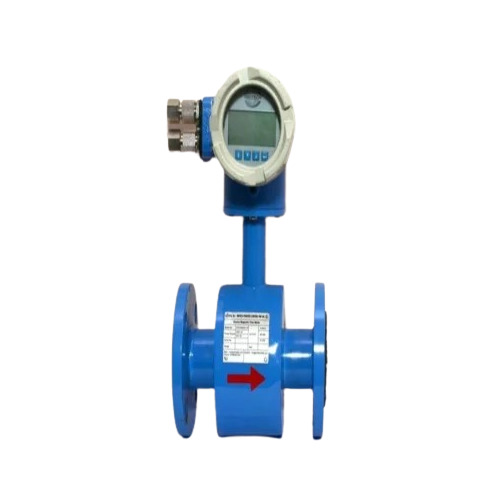 Bettery Power Electromagnetic Flow Meter - Color: Blue