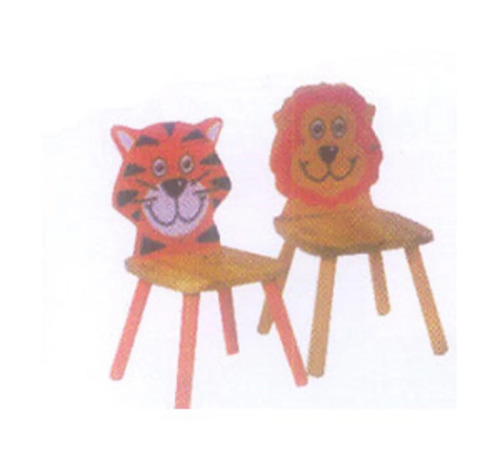 Moulded Plastic Kids Tiger Chair