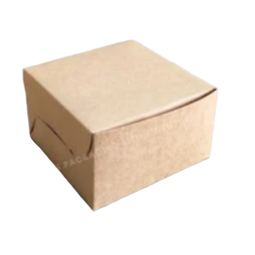 Brown Burger Box