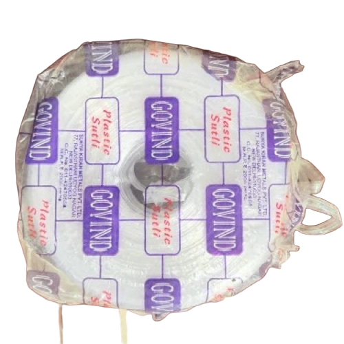 Govind Plastic Sutli - Color: White