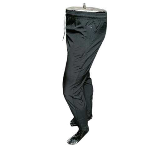 Men Black Solid Lower - Design: Na