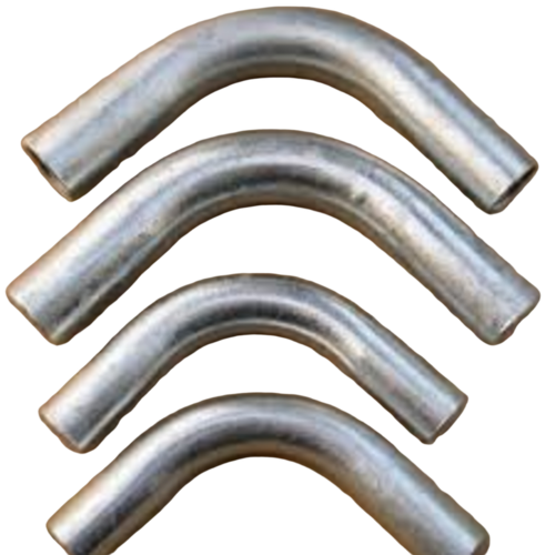 Ms Internally Threaded Bend - Color: Silver