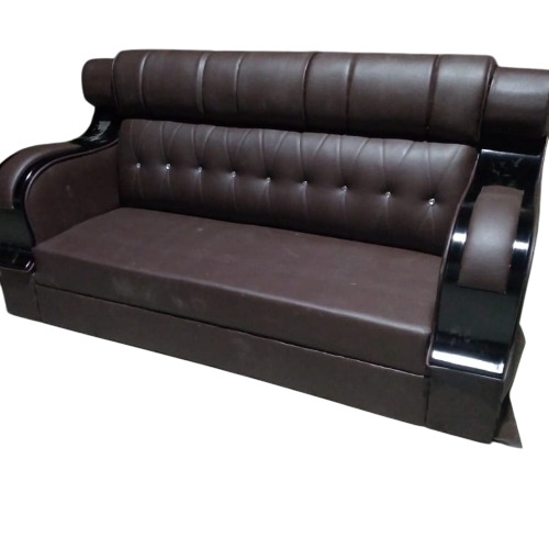 3 Seater Rexine Visitor Sofa