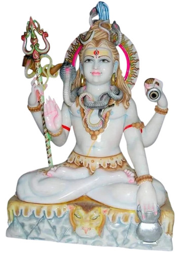 Marble Shiva Statue 