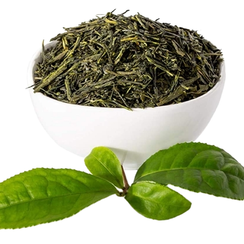 Natural Green Tea Leaves