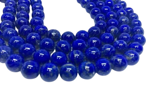 Natural Lapis Round Beads