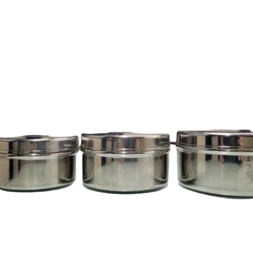Round Stainless Steel Small Lunchbox