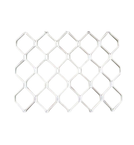 Silver Aluminum Grill