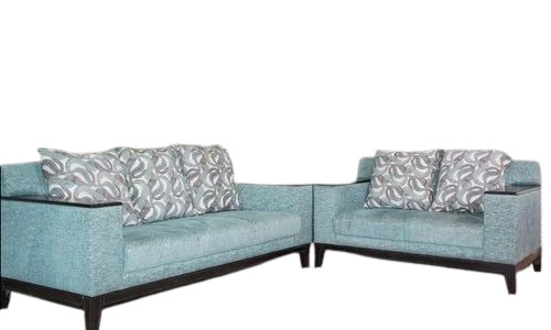 Wooden L Shape Sofa Set