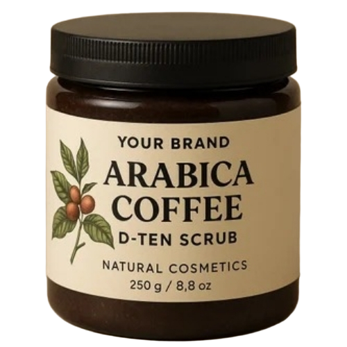 Arabica Coffee D-Ten Scrub - Color Code: Dark Brown