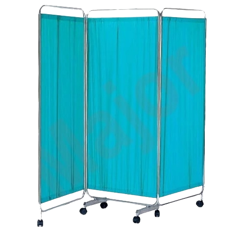 Hospital Bedside Screen - Color: Green