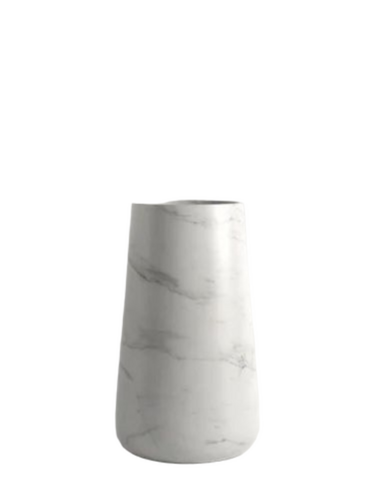 Marble Pedestal Wash Basin - Color: White