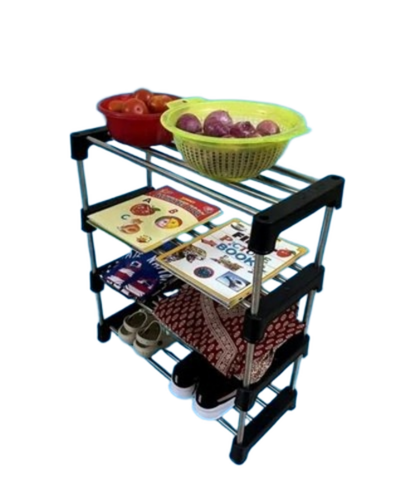 Multi Purpose Rack In Tami Nadu - Color: Black