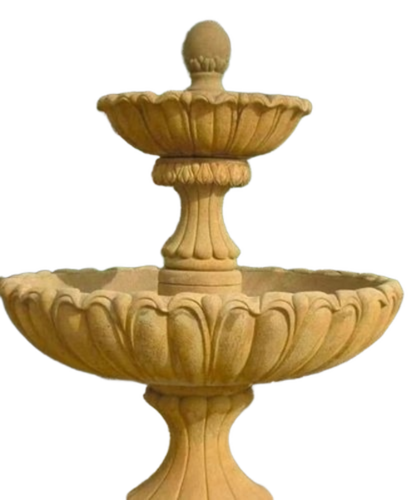 Sandstone Water Fountain - Color: Brown