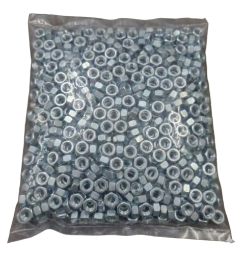 Zinc Plated Precision 1/4" (2 Soot) Ms Hex Nuts