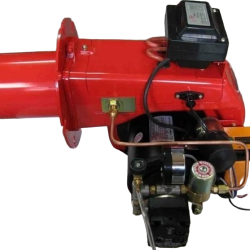 Industrial Burner - Color: Red & Silver