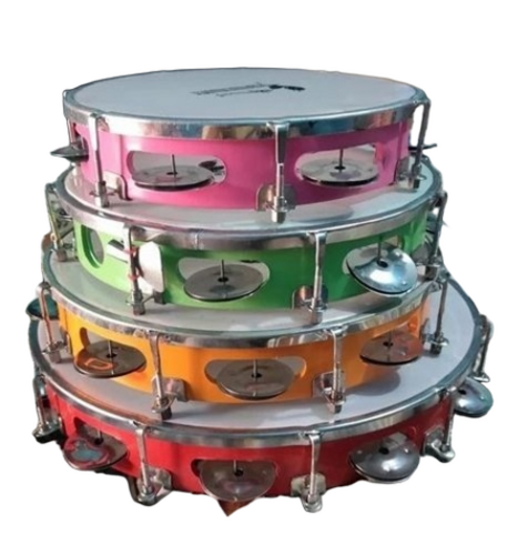 Tambourine Music Instruments - Body Material: Plastic