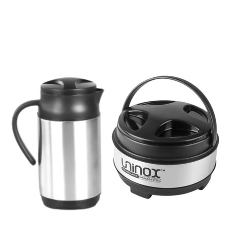Uninox Urban Stainless Steel Puff Insulated Thermoware Set