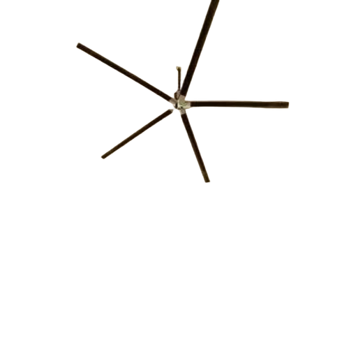 Big Industrial Hvls Fan - Color: Black