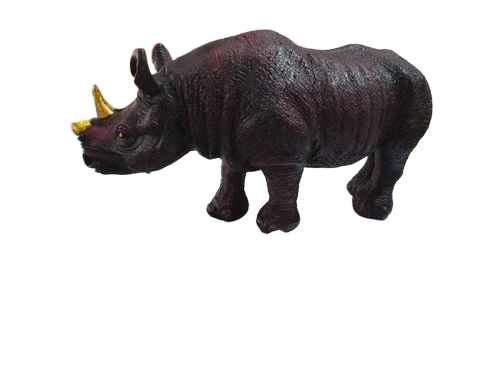 Resin Rhino Statue - Plastic Type: Abs