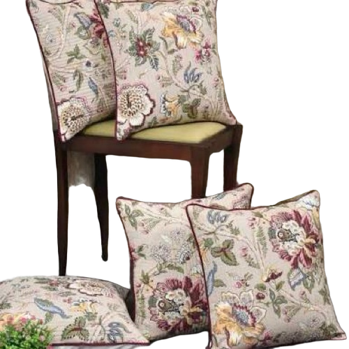 Designer Embroidered Cushion Cover