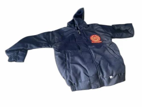 Navy Blue Hosiery School Uniform Jacket