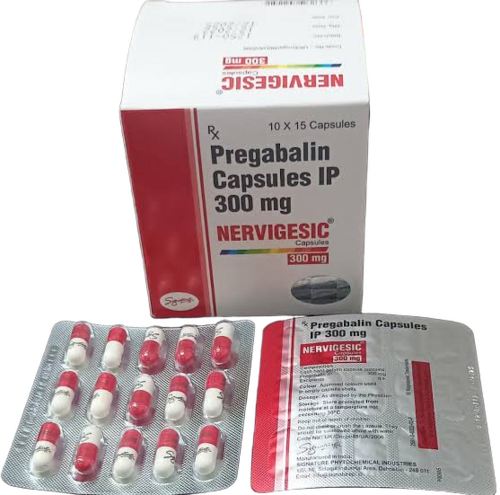 Pregabalin 300mg Capsules - Pharmaceutical Grade White Capsules, 2 Years Shelf Life