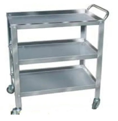 Steel Hospital Instrument Trolley