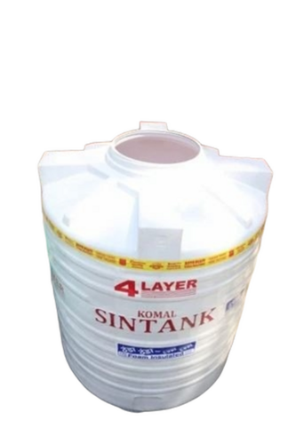 4 Layer Water Storage Tanks - Color: White