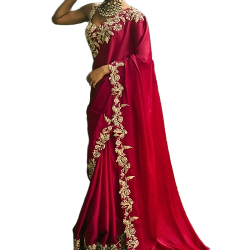 Red Saree