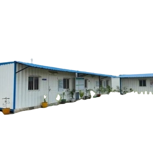 Steel Portable Cabin - Steel Door Various Colors | For Hotel Restaurant Shop Villa Warehouse Use