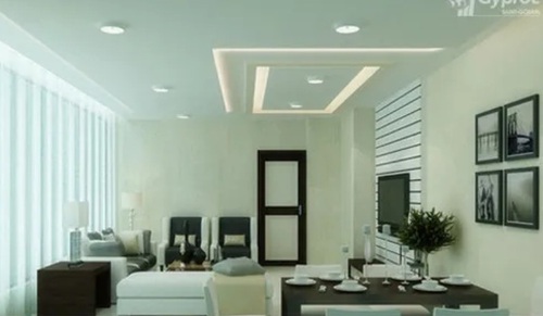 Residential False Ceiling - Color: Whites