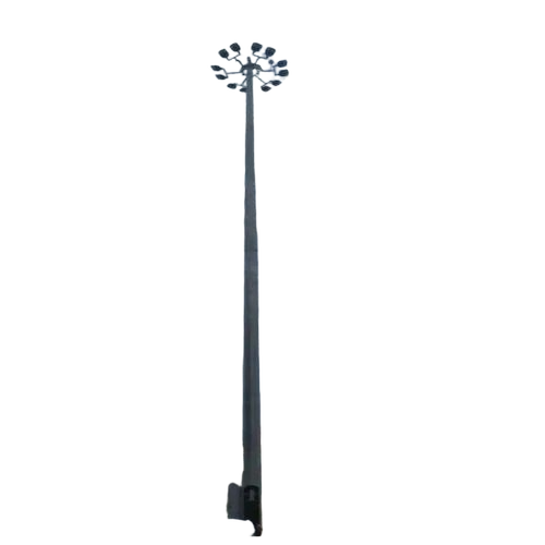 Mild Steel High Mast Lighting Pole Set