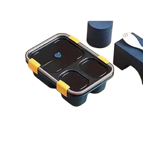 Plastic 3 Compartment Lunch Box