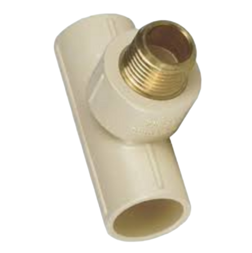 Supreme Cpvc Brass Male Threaded Tee - Application: Upvc