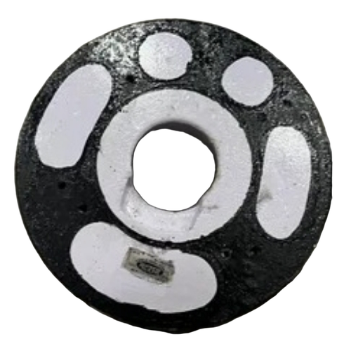 10 Janta Emery Stone - Round Black and White Stone, Fine Grit | Durable, Heat Resistant, Sharp Edges, Precise Finishing