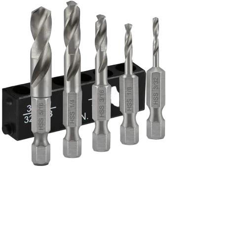 Drill Bit Set - Cutting Speed: 1 M/s