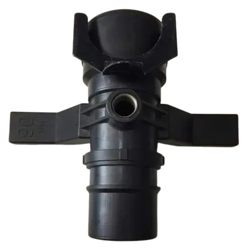 Hdpe 180 Degree Footbetan C Type Pipe Fitting Coupler - Color: Black