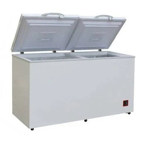 Hard Top Chest Freezer - Plastic White Electrical Deep Freezer | Durable Eco Friendly 1 Year Warranty