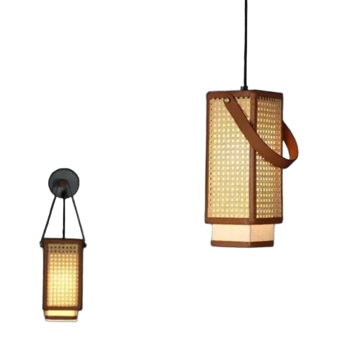 Modern Bamboo Hanging Lamp For Living Room