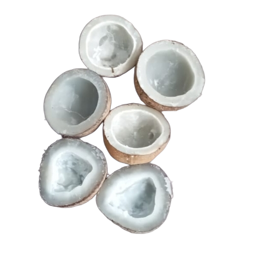 White Half Dried Coconut