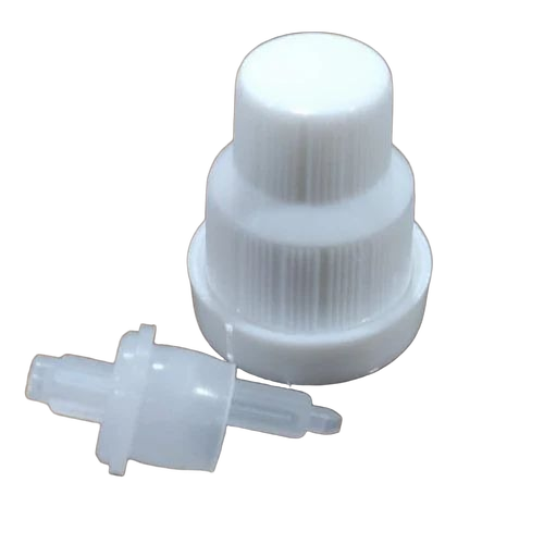 10mm Pp Seal Cap Plug Dropper Set - Color: White