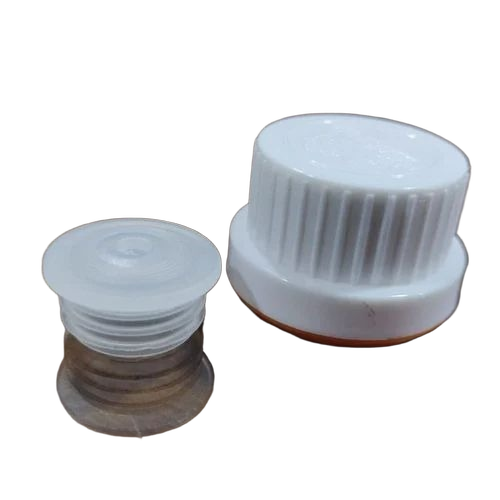 24Mm Pp Seal Cap Inner Plug Set - Color: White