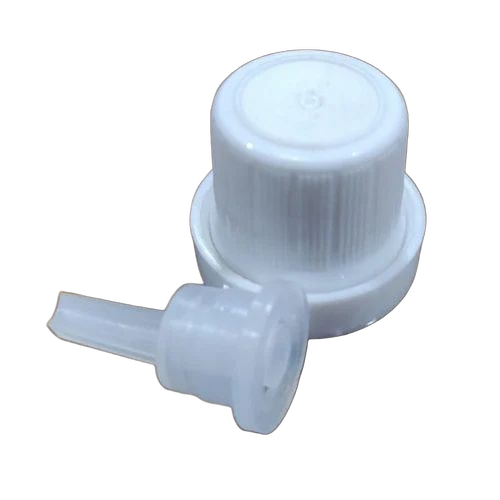 25Mm Pp Seal Cap Plug Dropper Set - Color: White