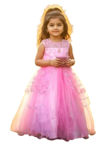 Girls Kids Party Wear Dress - Age Group: Years