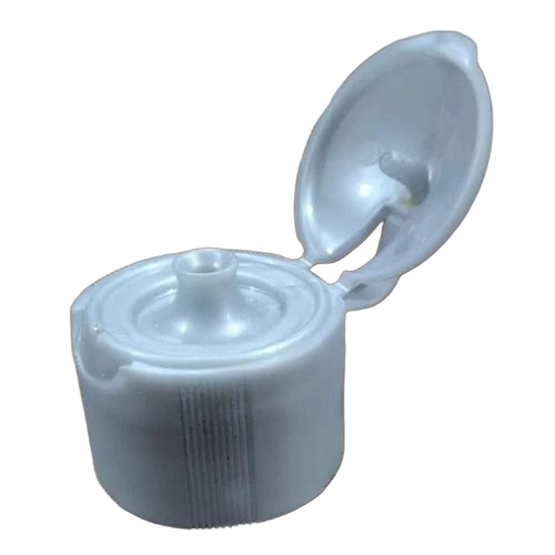 Grey Pp Flip Top Cap - Material: Plastic