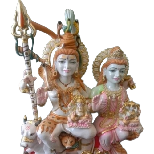 Shiv Parivar Marble Murti Statue