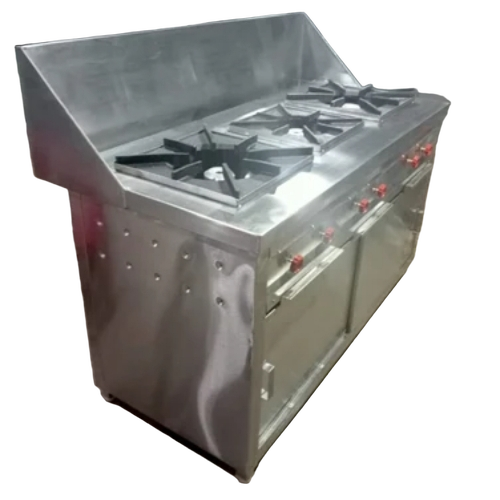 Ss 3 Burner Indian Gas Range