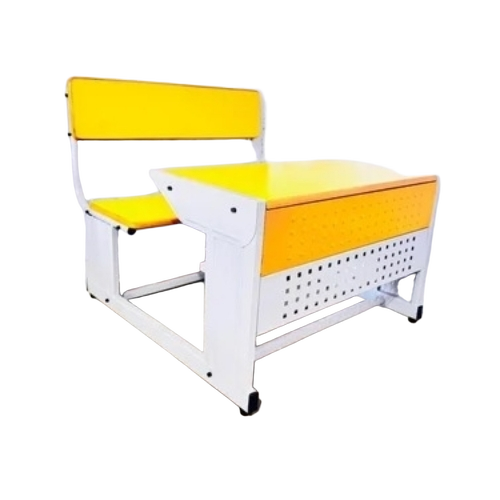 स्टील स्कूल डुअल डेस्क